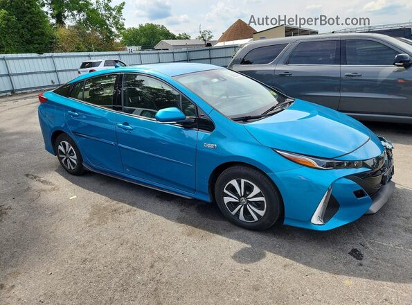 JTDKARFP2H3000705 2017 TOYOTA PRIUS Turquoise Передня права чверть