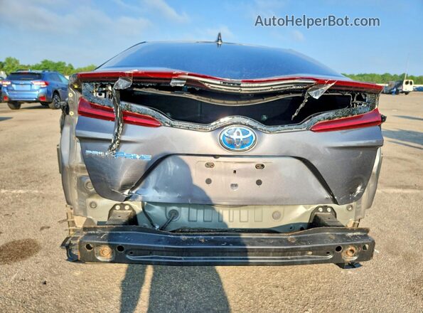 JTDKARFP2H3003099 2017 TOYOTA PRIUS Gray Widok z tyłu