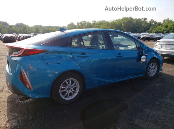 JTDKARFP2H3044073 2017 TOYOTA PRIUS Blue Trasero derecho
