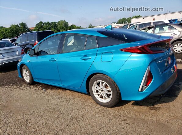 JTDKARFP2H3044073 2017 TOYOTA PRIUS Blue Trasero izquierdo