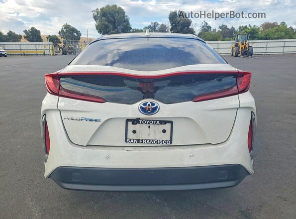 JTDKARFP2H3067112 2017 TOYOTA PRIUS White Հետևի տեսք