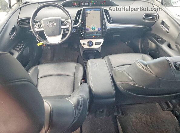 JTDKARFP2H3067112 2017 TOYOTA PRIUS White Առջևի վահանակի տեսք