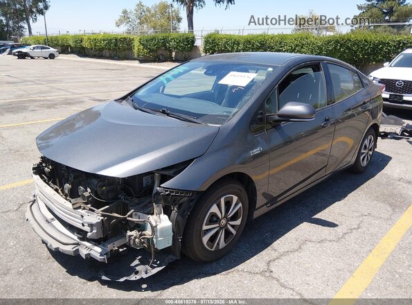 JTDKARFP2J3097300 2018 TOYOTA PRIUS PRIME Серый Передняя левая четверть