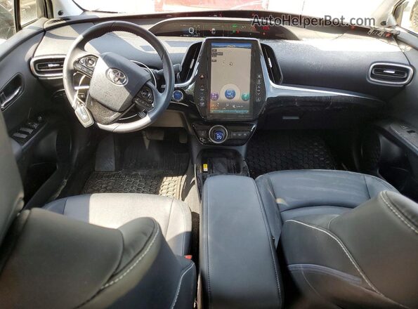 JTDKARFP2L3120447 2020 TOYOTA PRIUS Gray Вид панелі приладів