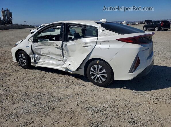 JTDKARFP2L3132792 2020 TOYOTA PRIUS White Задня ліва чверть