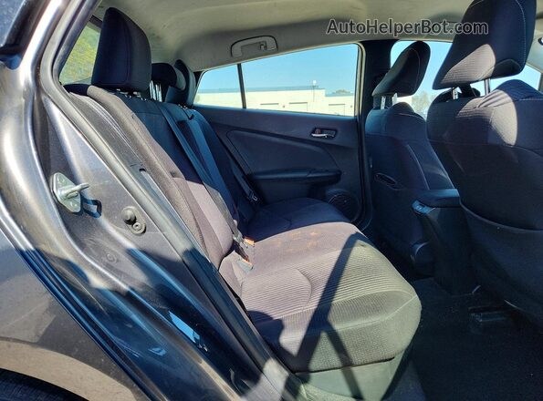 JTDKARFP2L3134395 2020 TOYOTA PRIUS Gray Vista de los asientos traseros