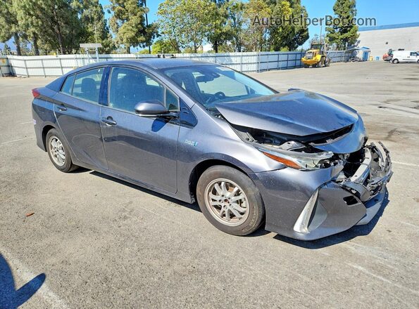 JTDKARFP2L3134395 2020 TOYOTA PRIUS Gray Delantero derecho