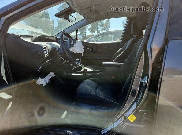 JTDKARFP2L3134395 2020 TOYOTA PRIUS Gray Vista interior delantera