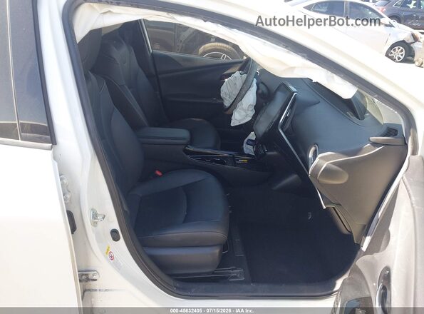 JTDKARFP2L3149124 2020 TOYOTA PRIUS PRIME White Vista interior delantera