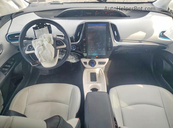 JTDKARFP3H3005511 2017 TOYOTA PRIUS White Dashboard view