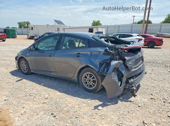 JTDKARFP3H3025256 2017 TOYOTA PRIUS Gray Rear left