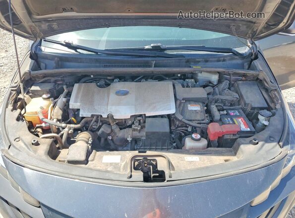 JTDKARFP3H3025256 2017 TOYOTA PRIUS Gray Rear interior view