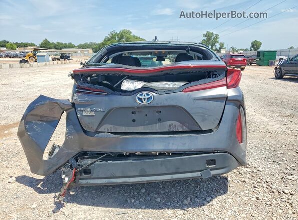 JTDKARFP3H3025256 2017 TOYOTA PRIUS Gray Rear view