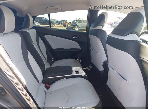 JTDKARFP3H3038976 2017 TOYOTA PRIUS PRIME Gray Вид наклейки з VIN-кодом