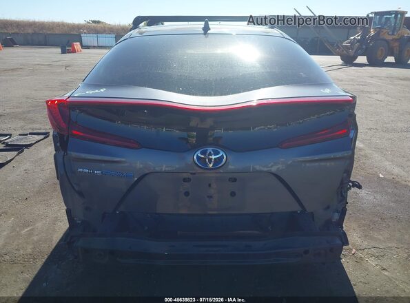 JTDKARFP3H3038976 2017 TOYOTA PRIUS PRIME Gray 