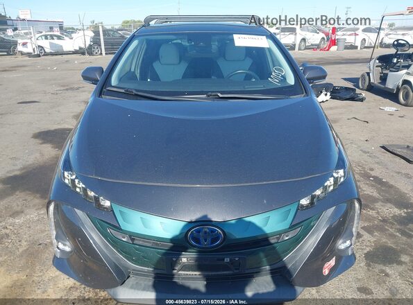 JTDKARFP3H3038976 2017 TOYOTA PRIUS PRIME Gray Вид задньої частини салону
