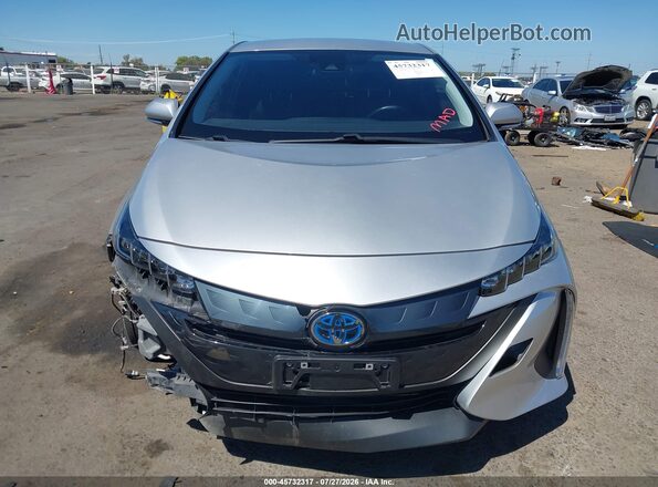 JTDKARFP3H3041280 2017 TOYOTA PRIUS PRIME Silver Սարքավորումների վահանակի տեսք