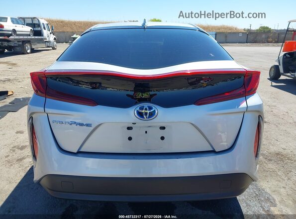 JTDKARFP3H3041280 2017 TOYOTA PRIUS PRIME Silver 