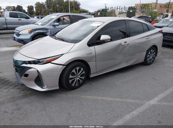 JTDKARFP3H3067202 2017 TOYOTA PRIUS PRIME Beige Передня ліва чверть