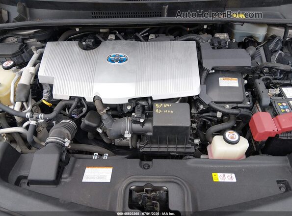 JTDKARFP3H3067202 2017 TOYOTA PRIUS PRIME Beige Вид ззаду