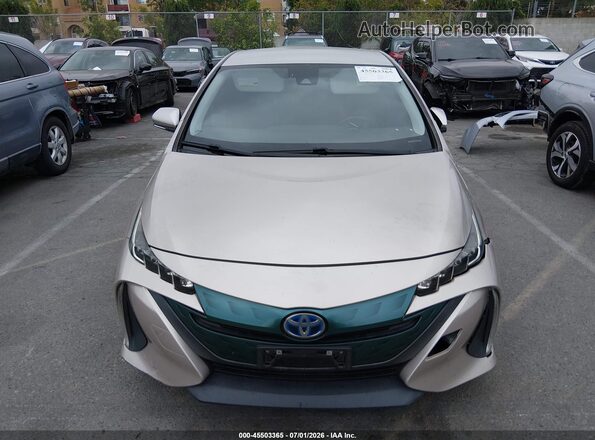 JTDKARFP3H3067202 2017 TOYOTA PRIUS PRIME Beige Вид задньої частини салону