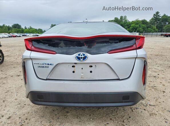 JTDKARFP3J3084149 2018 TOYOTA PRIUS Silver Rear view