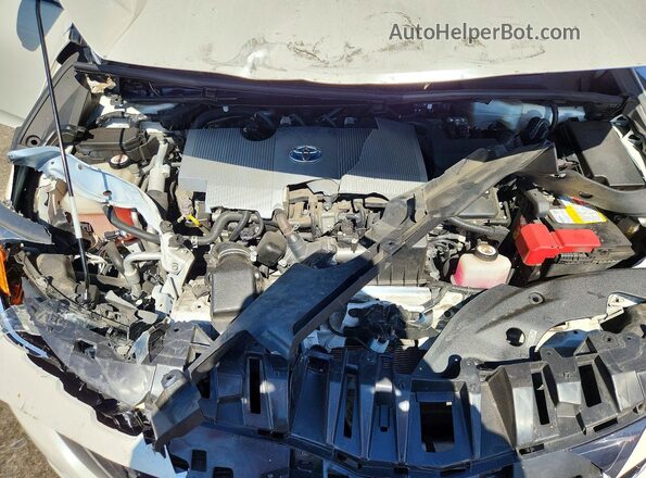 JTDKARFP3L3138584 2020 TOYOTA PRIUS White უკანა სალონის ხედი