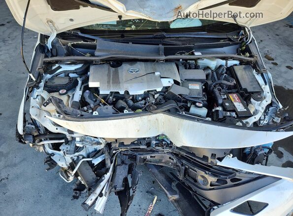 JTDKARFP3L3140836 2020 TOYOTA PRIUS White Vista interior trasera