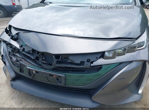 JTDKARFP4H3002102 2017 TOYOTA PRIUS PRIME Gray წინა ხედი