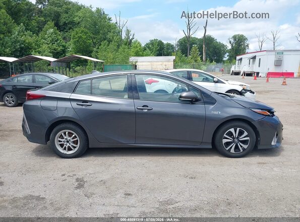 JTDKARFP4H3002102 2017 TOYOTA PRIUS PRIME Gray სალონის 360-გრადუსიანი ხედი