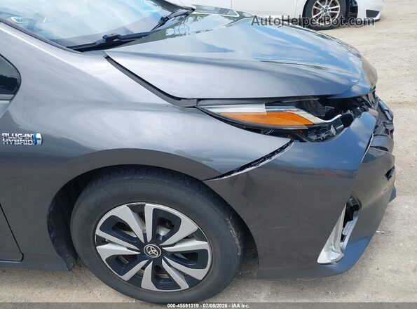 JTDKARFP4H3002102 2017 TOYOTA PRIUS PRIME Gray 