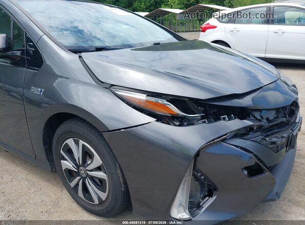 JTDKARFP4H3002102 2017 TOYOTA PRIUS PRIME Gray 