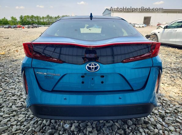 JTDKARFP4H3019899 2017 TOYOTA PRIUS Blue Հետևի տեսք