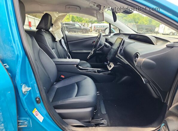 JTDKARFP4H3019899 2017 TOYOTA PRIUS Blue Սալոնի դիմացի տեսք