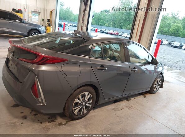 JTDKARFP4H3058458 2017 TOYOTA PRIUS PRIME Gray Widok wnętrza z tyłu