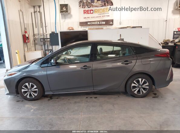 JTDKARFP4H3058458 2017 TOYOTA PRIUS PRIME Gray Widok wnętrza 360 stopni