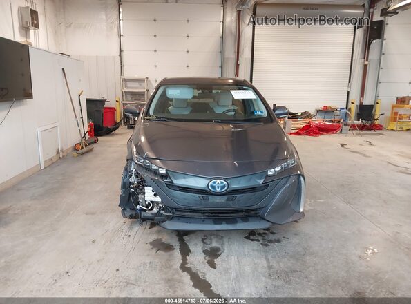 JTDKARFP4H3058458 2017 TOYOTA PRIUS PRIME Gray Widok zestawu wskaźników