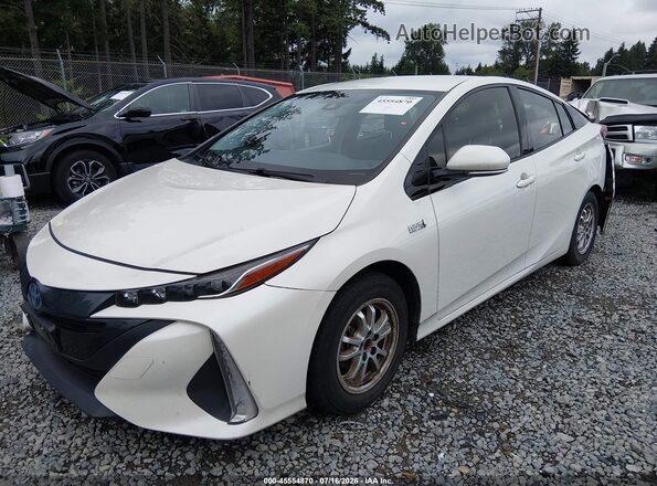 JTDKARFP4H3066463 2017 TOYOTA PRIUS PRIME White Передня ліва чверть