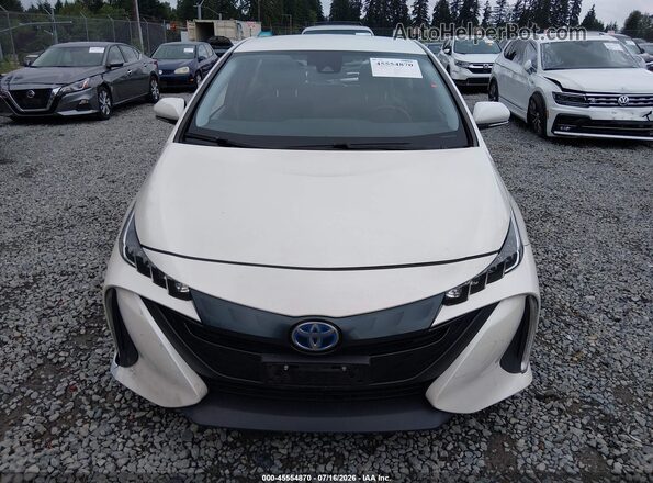 JTDKARFP4H3066463 2017 TOYOTA PRIUS PRIME White Вид щитка приладів
