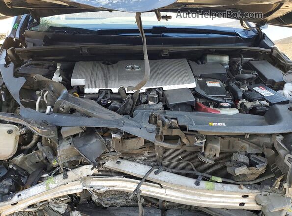 JTDKARFP4J3074472 2018 TOYOTA PRIUS Gray Սալոնի հետևի տեսք