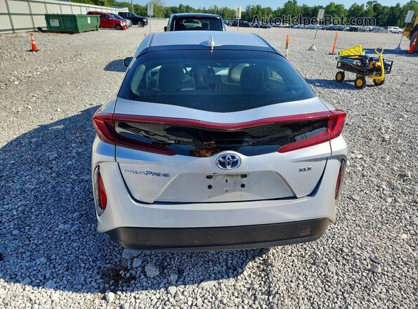 JTDKARFP4L3125598 2020 TOYOTA PRIUS Silver უკანა ხედი