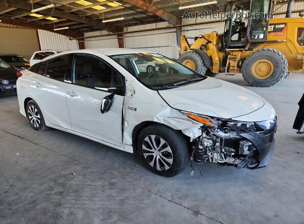 JTDKARFP4L3137539 2020 TOYOTA PRIUS White წინა მარჯვენა