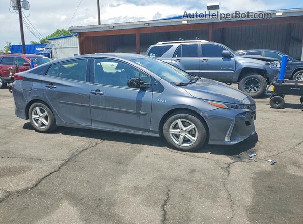 JTDKARFP4L3146483 2020 TOYOTA PRIUS Gray Передня права чверть