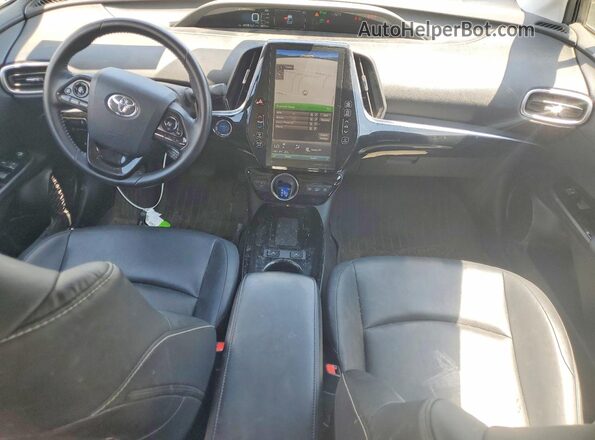 JTDKARFP4L3146483 2020 TOYOTA PRIUS Gray Вид панелі приладів
