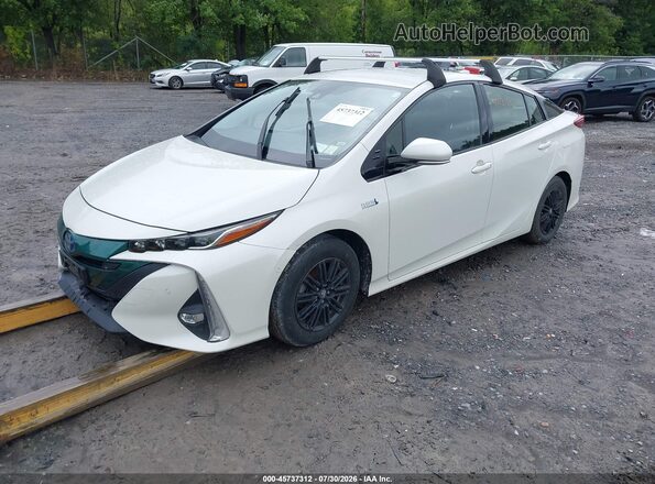 JTDKARFP5H3000973 2017 TOYOTA PRIUS PRIME White Առջևի ձախ երեք քառորդ տեսարան