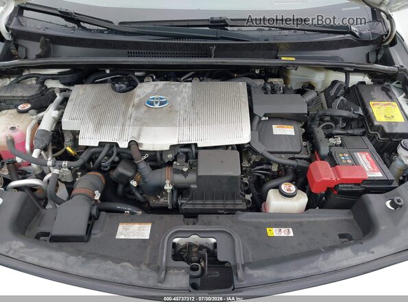 JTDKARFP5H3000973 2017 TOYOTA PRIUS PRIME White Հետևի տեսք