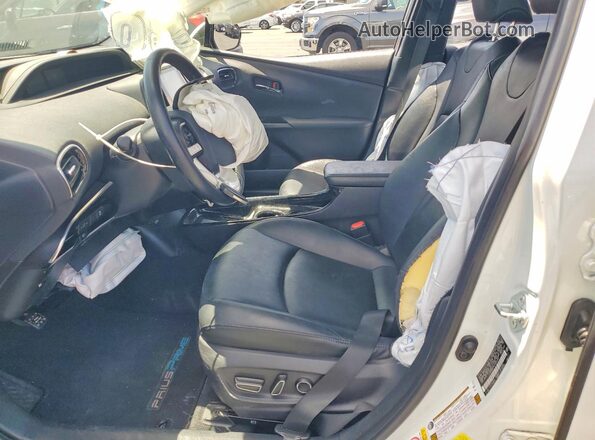 JTDKARFP5H3009107 2017 TOYOTA PRIUS White Սալոնի դիմացի տեսք