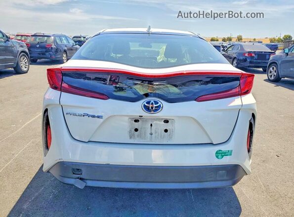 JTDKARFP5H3009107 2017 TOYOTA PRIUS White Հետևի տեսք
