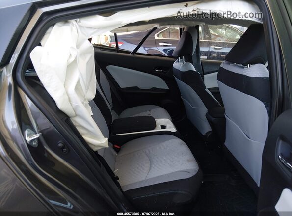 JTDKARFP5H3034587 2017 TOYOTA PRIUS PRIME Gray Вид наклейки з VIN-кодом
