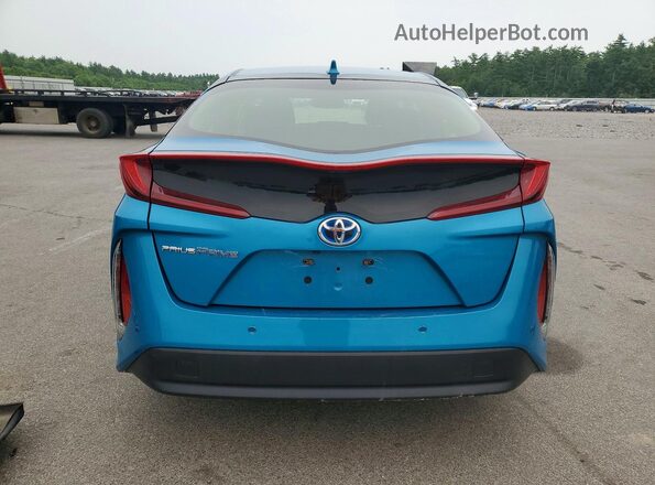 JTDKARFP5H3056122 2017 TOYOTA PRIUS Blue Հետևի տեսք